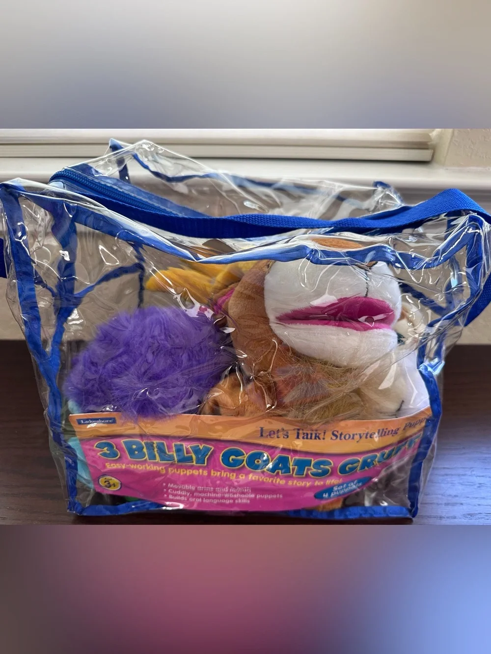 Lakeshore 3 Billy Gots puppet set